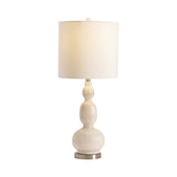 Solano White Table Lamp (Set of 2) - Ornate Home