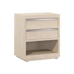 Solaria Dune Nightstand (26" W) - Ornate Home