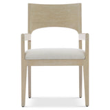 Solaria Dune/Off-White Arm Chair - Ornate Home