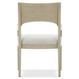 Solaria Dune/Off-White Arm Chair - Ornate Home