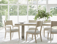 Solaria Dune/Off-White Arm Chair - Ornate Home