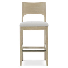 Solaria Dune/White/Cream Bar Stool - Ornate Home