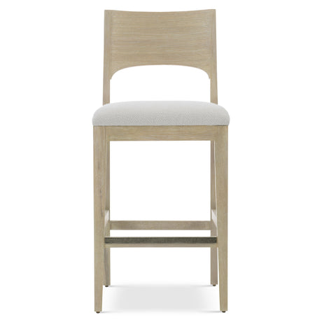 Solaria Dune/White/Cream Bar Stool - Ornate Home