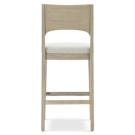 Solaria Dune/White/Cream Bar Stool - Ornate Home
