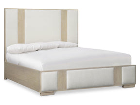 Solaria Dune/White/Cream California King Panel Bed - Ornate Home