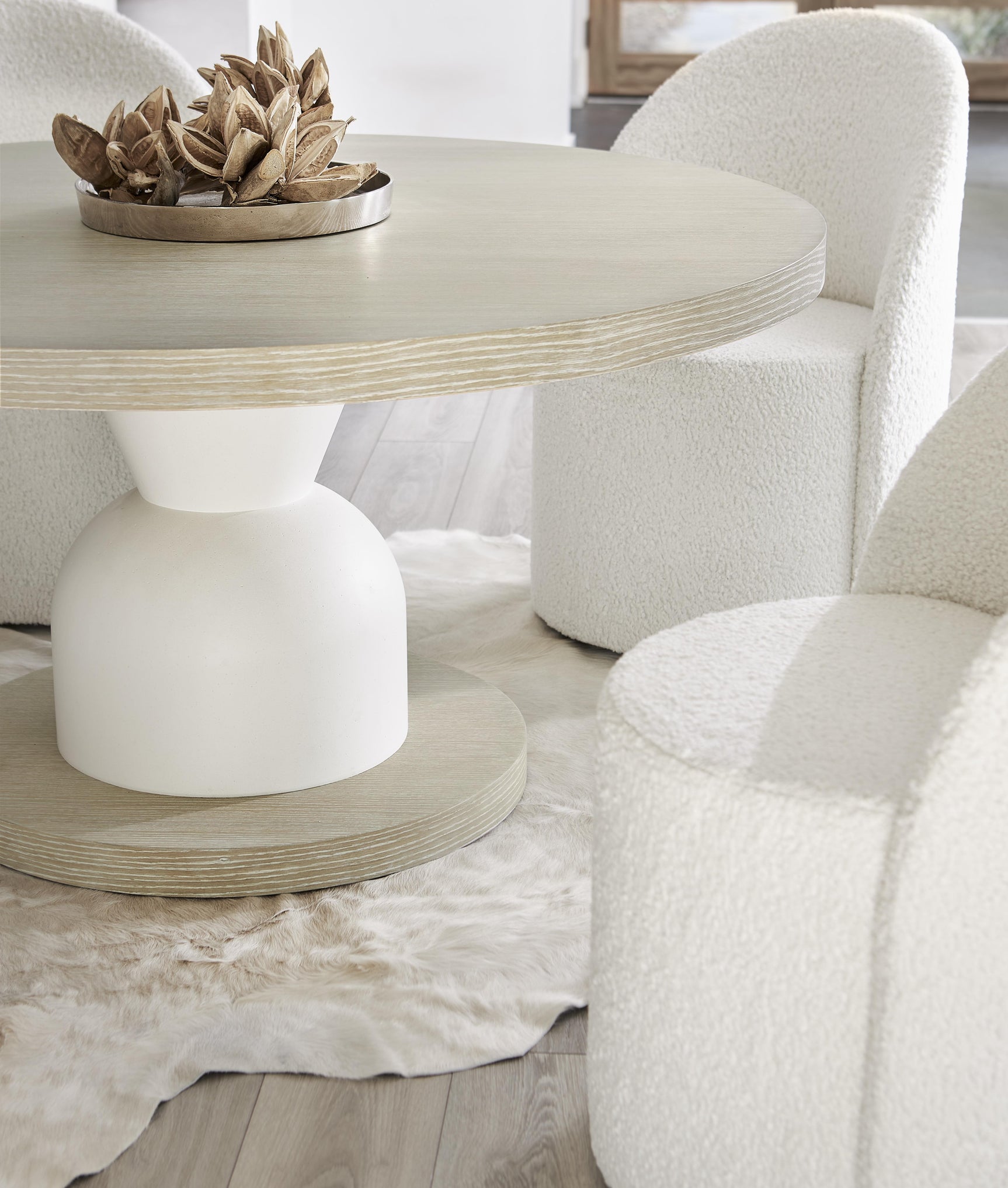 Solaria Fossil Dining Table - Ornate Home