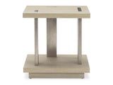Solaria Square Dune Side Table - Ornate Home