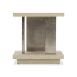 Solaria Square Dune Side Table - Ornate Home