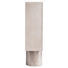 Solaria Weathered Bone Bar Cabinet - Ornate Home