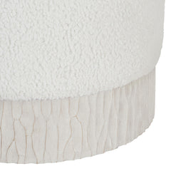 Solaria Weathered Bone Bench - Ornate Home