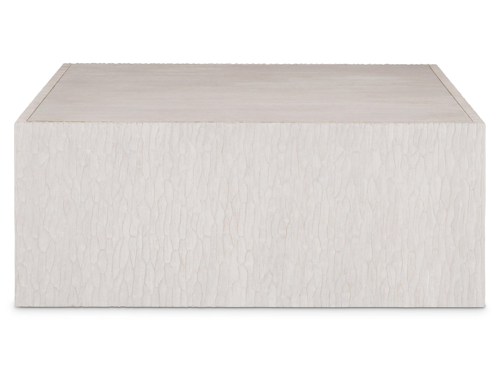 Solaria Weathered Bone Cocktail Table - Ornate Home