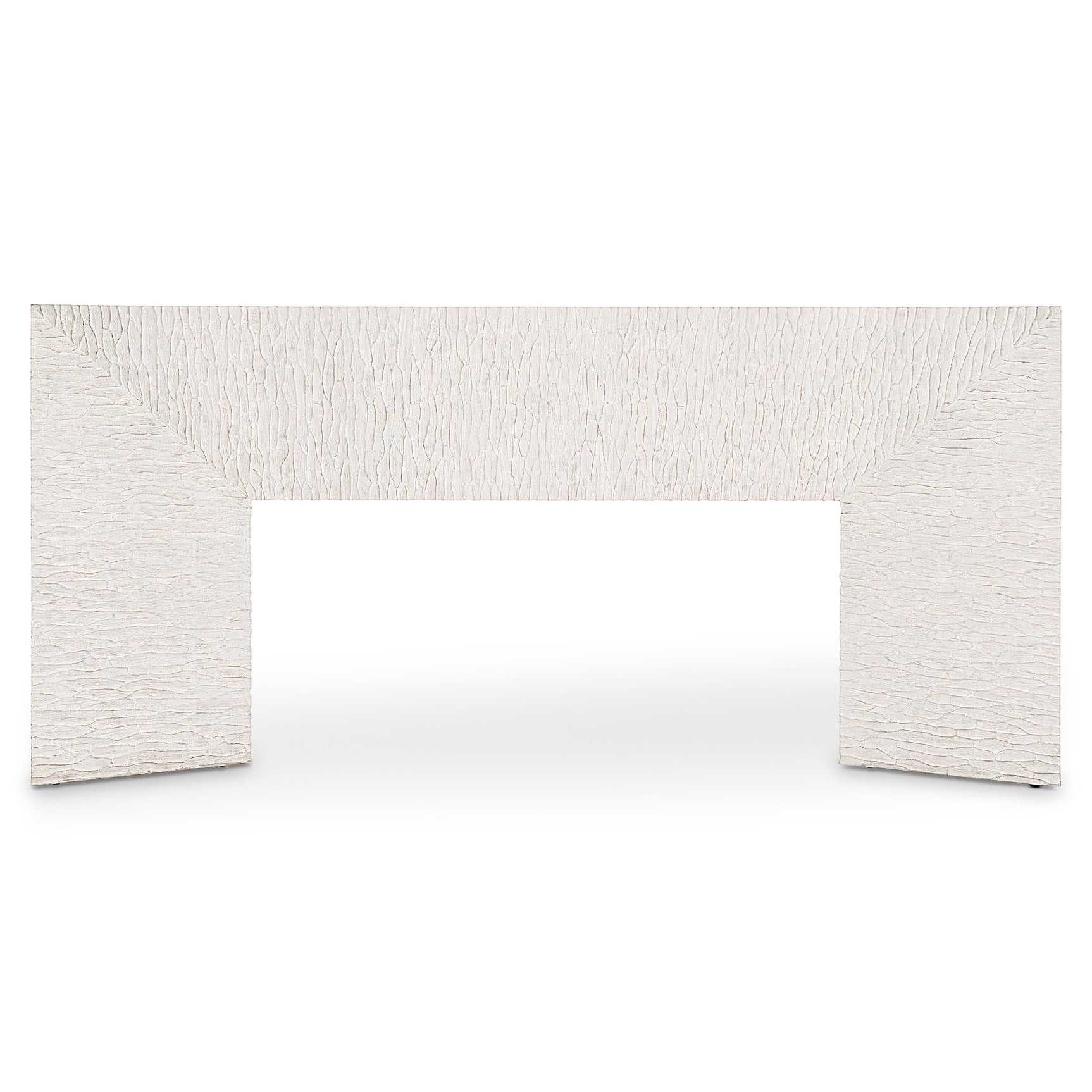 Solaria Weathered Bone Console Table - Ornate Home