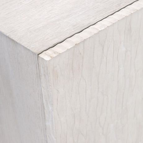 Solaria Weathered Bone Entertainment Credenza - Ornate Home