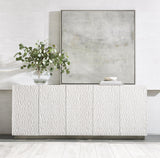 Solaria Weathered Bone Entertainment Credenza - Ornate Home