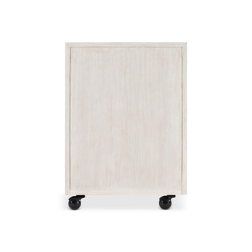 Solaria Weathered Bone File Cabinet - Ornate Home