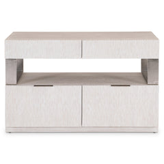 Solaria Weathered Bone File Credenza - Ornate Home