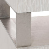 Solaria Weathered Bone File Credenza - Ornate Home