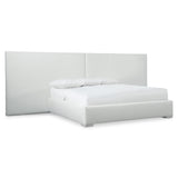 Solaria Weathered Bone King Panel Bed - Ornate Home