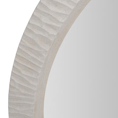 Solaria Weathered Bone Mirror - Ornate Home