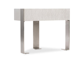 Solaria Weathered Bone Nightstand - Ornate Home