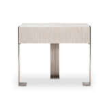 Solaria Weathered Bone Nightstand - Ornate Home