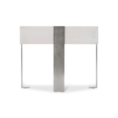 Solaria Weathered Bone Nightstand - Ornate Home