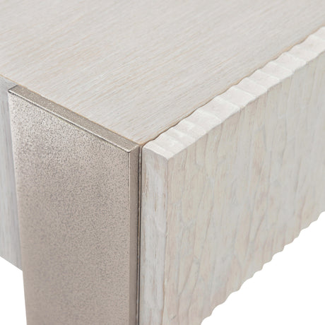 Solaria Weathered Bone Nightstand - Ornate Home