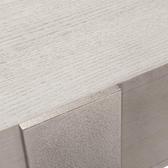 Solaria Weathered Bone Nightstand - Ornate Home