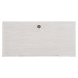 Solaria Weathered Bone/Shiny Nickel Desk - Ornate Home