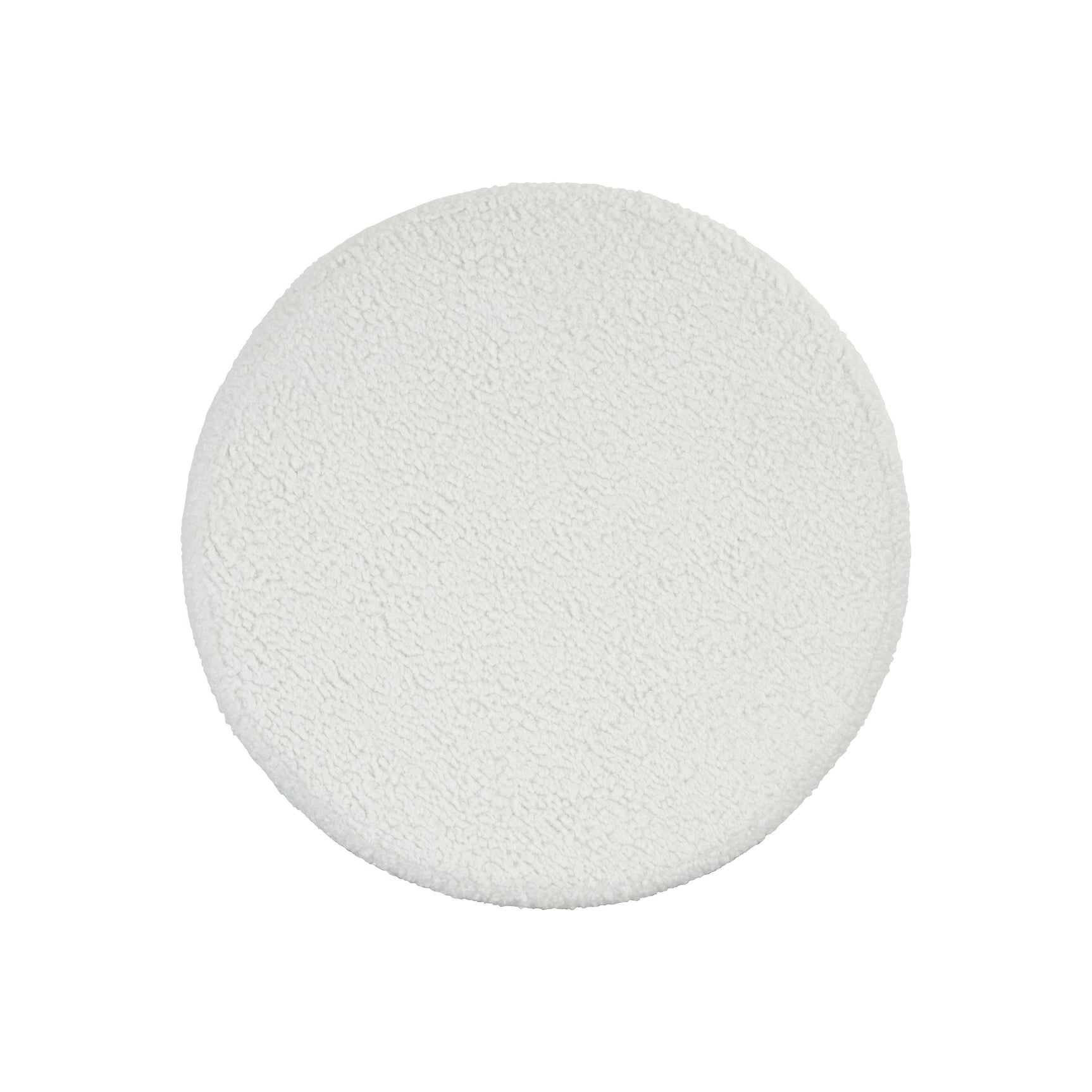 Solaria White/Cream/Weathered Bone Ottoman - Ornate Home