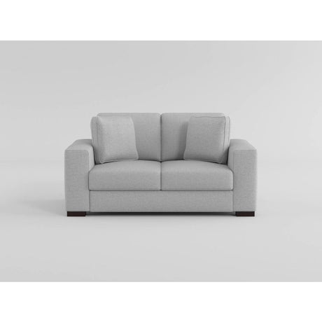 Solaris Gray Loveseat - Ornate Home