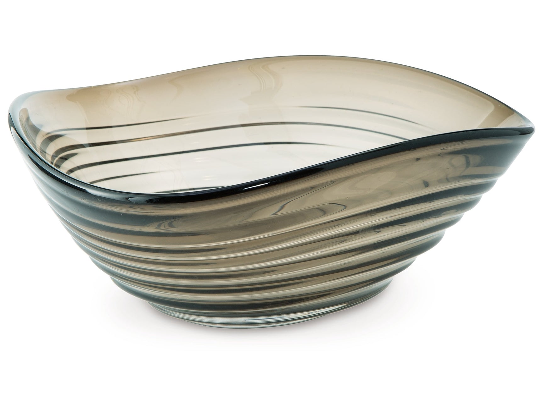 Solariston Gray/Brown Bowl - Ornate Home