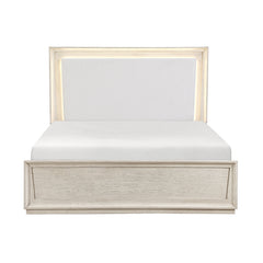 Solas White 5pc Bedroom Set - Ornate Home