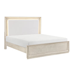 Solas White 5pc Bedroom Set - Ornate Home