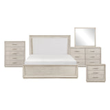 Solas White 5pc Bedroom Set - Ornate Home