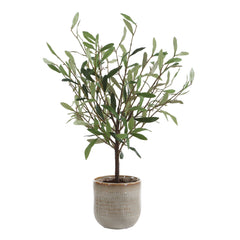 Solea Olive Brown/Green Accent & Textured Vase - Ornate Home