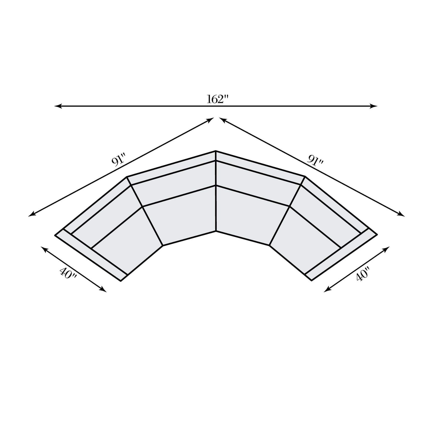 Soleil Beige/Tan 2-Piece Fabric Sectional - Ornate Home