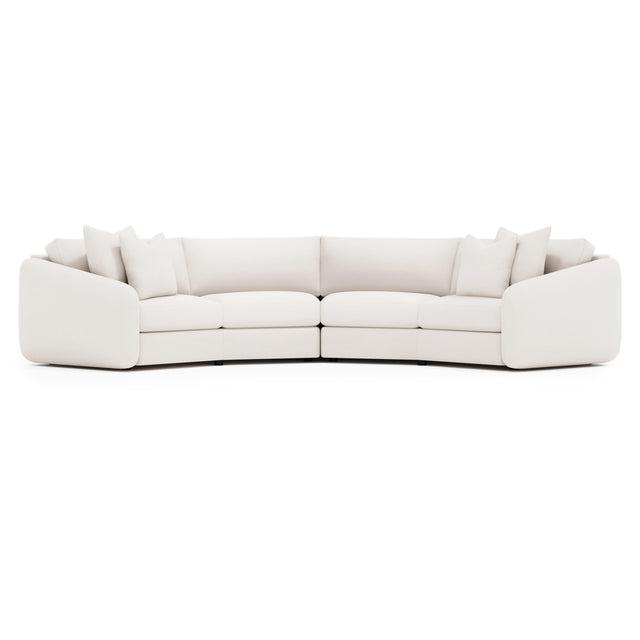 Soleil Brown Sectional - Ornate Home