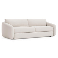 Soleil Cream Sofa Without Pillows - Ornate Home