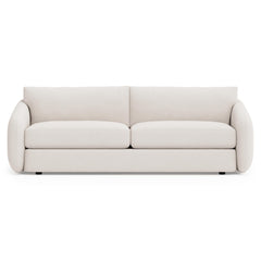 Soleil Cream Sofa Without Pillows - Ornate Home