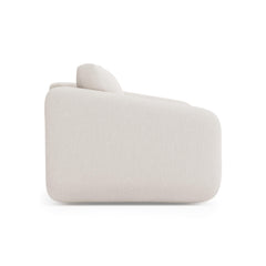 Soleil Cream Sofa Without Pillows - Ornate Home