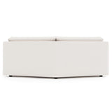 Soleil Gray Armless Loveseat - Ornate Home