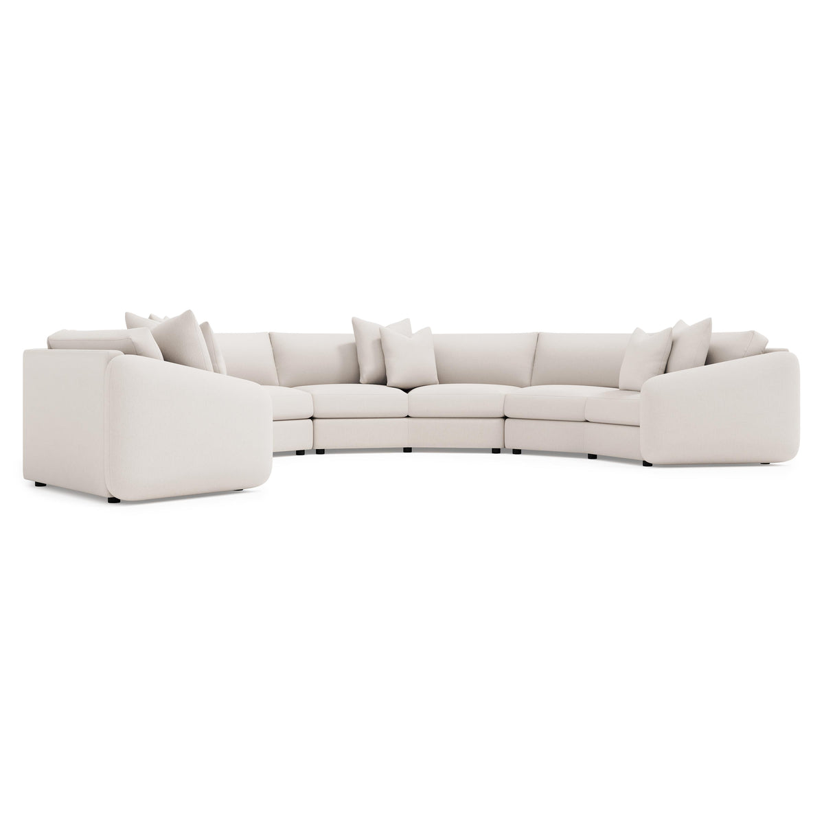 Soleil Gray Sectional - Ornate Home