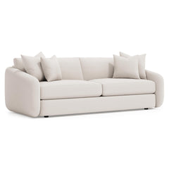 Soleil White/Cream Sofa - Ornate Home