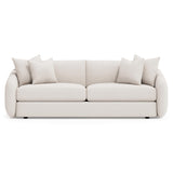 Soleil White/Cream Sofa - Ornate Home