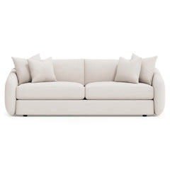 Soleil White/Cream Sofa - Ornate Home