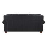 Solessa Black Sofa - Ornate Home