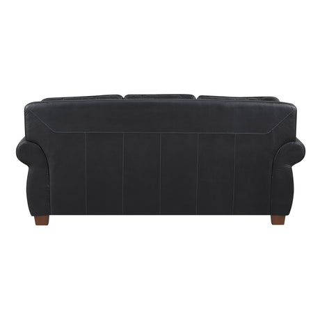Solessa Black Sofa - Ornate Home