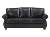 Solessa Black Sofa - Ornate Home