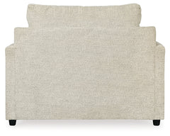 Soletren Stone Loveseat, Oversized Chair and Ottoman - Ornate Home
